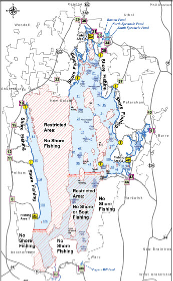 Mozingo Lake Depth Chart
